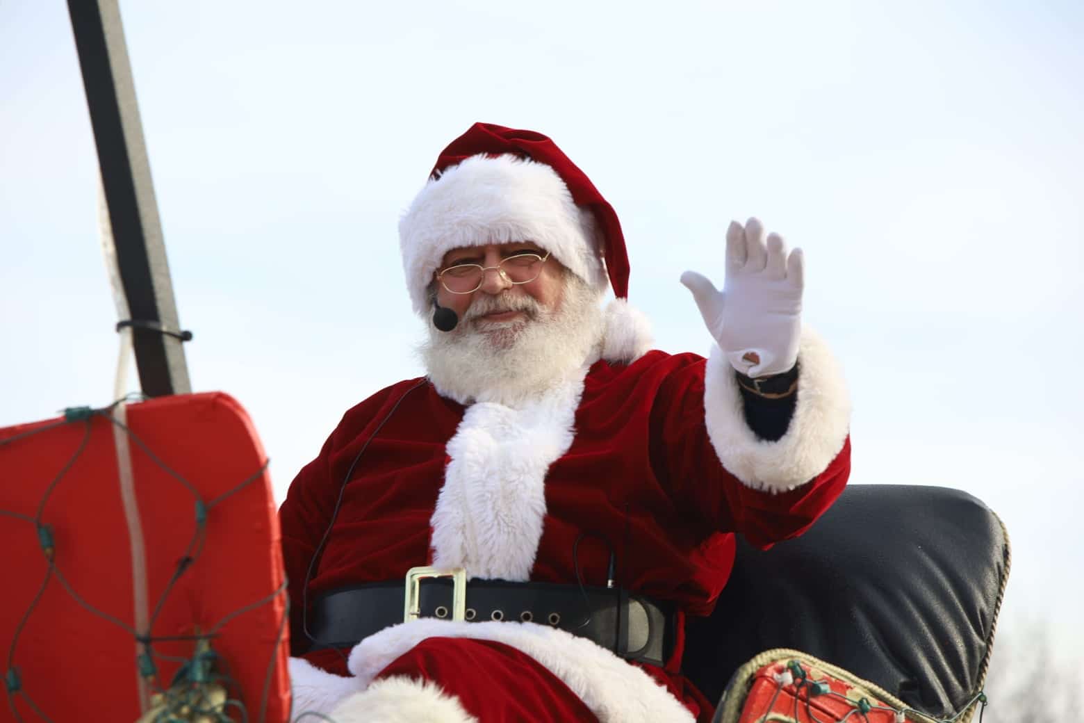 King Melrose au Défilé de Noël dans les rues de Saint-Zotique